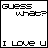 Two side-by-side pixel art frames of a buddy icon showing text changes between black and blue color schemes.