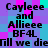 Pixelated text on a colorful background with repeated phrases and partial words