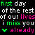 A static digital image displays repeated text phrases in multicolored pixelated font against a black background, with heart symbols alternating below each phrase.