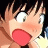 A pixelated anime-style character with wide eyes and an open mouth on the left, next to a black background with white text "Anime IM" above smaller text "COM" on the right.