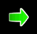 Green arrow icons in various orientations and sizes displayed across multiple on black and gray backgrounds