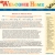 Pixelated image showing a blurred webpage layout with indistinct text blocks and color-coded horizontal bars at the top.