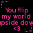 Pink text and symbols on black background with repeated phrases, <3 icons, and star outlines in two