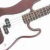Animated sequence of a white electric guitar with brown accents and black pickups, showing red heart symbols appearing in the bottom-right corner across frames.