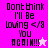 Pixelated text on a pink background with two variations of star symbols replacing the exclamation mark.