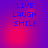 Four identical display blue text on a purple-red gradient background with subtle light effects