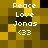 Pixelated text 'Peace Love Jonas <33' repeated across a yellow and black checkered background with animated color shifts.
