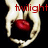 Six show hands holding a red object against a black background, with text changing