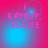 Pixelated text and symbols on a pink-to-blue gradient background with shifting light effects.