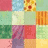 Pixelated of colored squares on left, yellow text on teal background reads "life inside a musicbox ain't easy" and "the mallots hit, the gears are mechanism always is yearning turning one to get out"