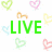 Animated icon with 'LIVE LAUGH LOVE' text above a cat's face, showing sequential mouth expressions from closed to smiling.