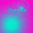 Pixelated cyan text 'cheese' appears above a glowing cyan circle on a pink-to-blue gradient background with four distinct animation states.
