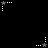 Pixelated white star with dotted tail on black background, showing multiple states of motion and position.