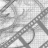A grayscale pattern of repeating chain-link fence with overlaid text blocks reading 'HE HAD SO MUCH' in stacked white lettering on dark gray backgrounds.