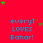 Red background with repeated blue text 'every1 LOVES Bahar!' and scattered green stars, partially obscured by a gray rectangle.