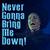 Pixelated image with text overlays and character depictions on a