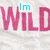 Animated icon with pink 'WILD' text, cyan 'Im', red 'Jesus is way cool', and purple 'Blondes have more Fun' text overlays on a light background.