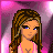 Animated contact sheet showing a cartoon woman in pink lingerie with repeated text and colored hearts on a light pink background.