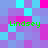 Pixelated of cyan, purple, and magenta squares with four instances of green text reading 'Lindsey' in different positions