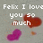 Pixelated text and heart shapes on a gray background with visible pixelation.