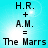 A static digital image displays text on a light blue background with pixelated artifacts.