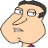 Pixelated cartoon character with light skin, dark hair, and glasses, wearing a red shirt, with a neutral expression and slightly open mouth.