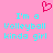 Pixelated pink background with cyan text reading "I'm a Volleyball kinda girl" and a red pixelated heart symbol above the text.