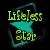Six distinct pixelated icons display 'Lifeless Star' text with varying shapes and colors, including stars, hearts, and a skull with 'EMO' label.