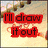 Four- with text and imagery: top-left red text on beige, top-right purple text on brown, bottom-left orange text over abstract shapes, bottom-right yellow text inside pink heart