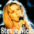 A pixelated contact sheet showing two frames of an animated icon featuring a woman with long blonde hair and green text reading "Original Icons .com" on a dark background.