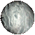 A circular icon with a swirling gray and white background features a black silhouette of a figure on a broomstick moving across the frame.