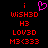 A black background displays red pixelated text and a pink heart symbol, with the heart changing from open to closed between two states.
