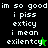Pixelated text on green and black backgrounds with a star symbol, showing variations in color scheme and cursor position.
