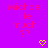 Pixelated text reads "Michael life much ??" on purple background with yellow heart symbols, two identical frames show static content.