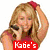 six pixelated images showing a blonde woman in various poses with red text overlays on a white or dark background