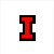 Red capital I in black square, pink <3 symbol with white star center, red "Emily!" text, and a person wearing light blue sunglasses.