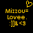 Yellow pixelated text and symbols on black background with a heart symbol above the text.