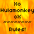 Pixelated text and symbols on a fiery orange-yellow background with a gray rectangle on the right side.