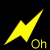 Four yellow lightning bolt icons arranged in a on black background with text below each icon