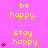 Yellow text 'be happy...' and 'stay happy' on pink background with red heart symbols, animated sequence showing increasing numbers of hearts.