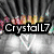 Animated icon with text overlays and a colorful, abstract background featuring a central eye-like shape.