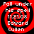 Red and black spiral background with white text reading "Fall under his spell 11.21.08 Edward Cullen" in four identical quadrants.