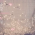 Pixelated static image with soft beige and pink tones, scattered light and dark speckles, and no discernible subjects or text.