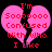 A pixelated image of a broken pink heart with red text reading "I'm Soooooo Confused With Who I Like" on black background.