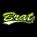 Pixelated green and white text 'BAM!' on a dark background with blue vertical bars.