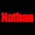 Animated sequence forming 'Nathan is my Superman' with colored letters and a static shield logo.