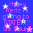 Blue background with white stars and pink text reading 'Haley Reitz is going to STATE!!! Go Paul!!'