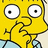 Yellow cartoon character with wide eyes and hand over mouth on red background, text reads 'i pick my nOsE FOR FUN!!!!!'