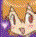 Pixelated cartoon character with orange hair and purple background, showing four distinct facial expressions including smiling, winking, and neutral states.
