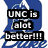 A static buddy icon with text overlays on a blue and white background featuring a stylized character.